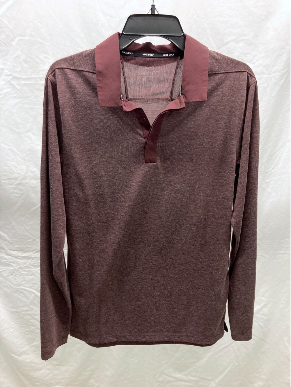 Nike Golf Dri-Fit Long Sleeve Polo Shirt Small